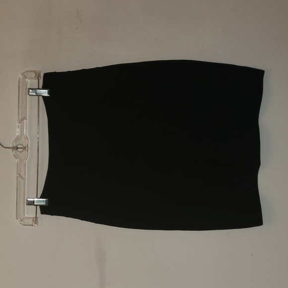 BEBE High Waisted Black Bodycon Bandage Skirt - Picture 2 of 7